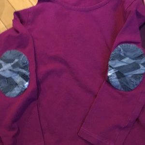 Burberry purple top for a girl 5y